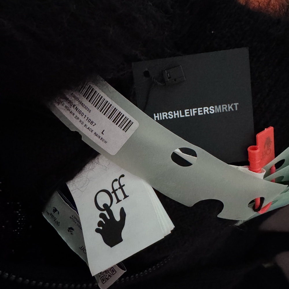 Off-White Multicolor Patterned Cardigan - Picture 3 of 4